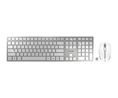 Keyboard and Mouse, 2400dpi, DW9100, US English with €, QWERTY, Wireless / Bluetooth / Cable